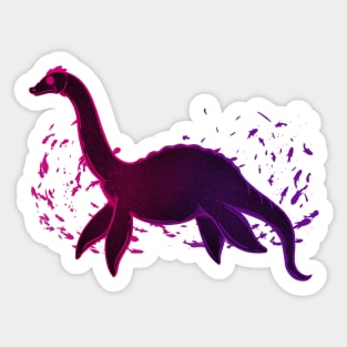 Retro Lochness Sticker